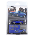 MiniGT Chevrolet Corvette Z06 2023 Elkhart Lake Blue Metallic 1:64 Diecast 892