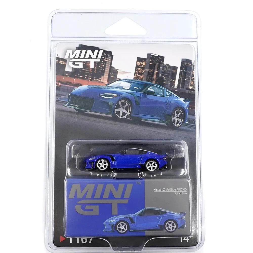MiniGT Chevrolet Corvette Z06 2023 Elkhart Lake Blue Metallic 1:64 Diecast 892