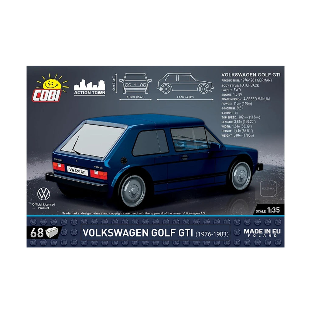COBI Volkswagen Golf GTI (1976–1983) Building Set 1:35