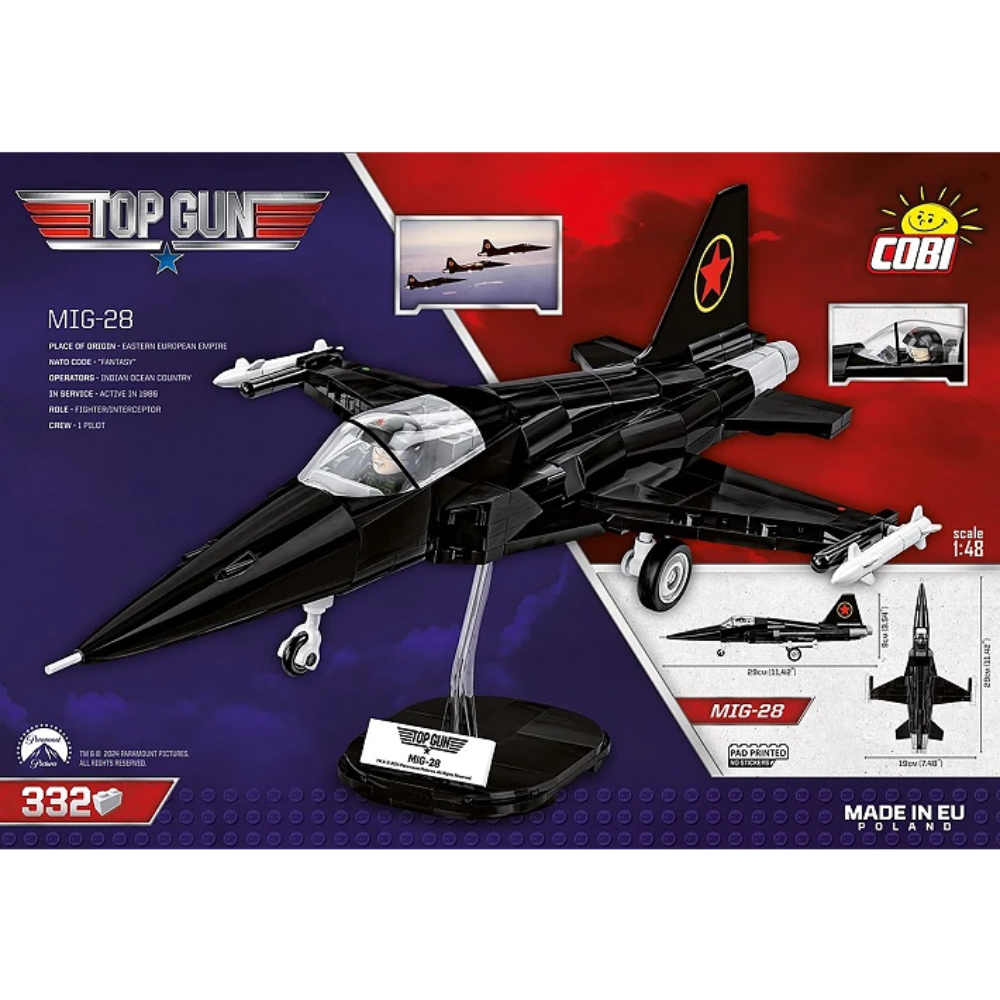 COBI Top Gun MiG-28 Building Set - 1:48 Scale