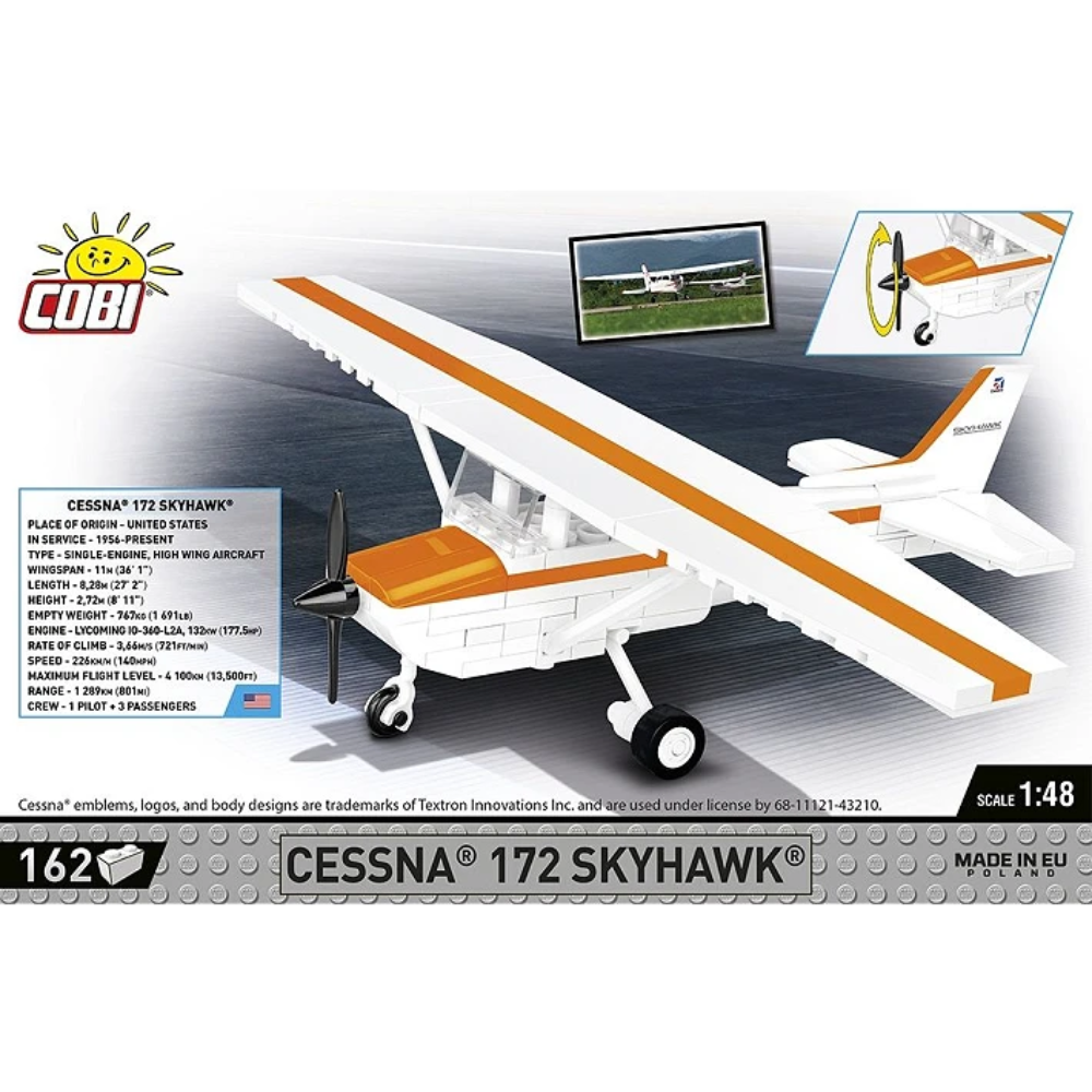 COBI Cessna 172 Skyhawk Building Set 1:48