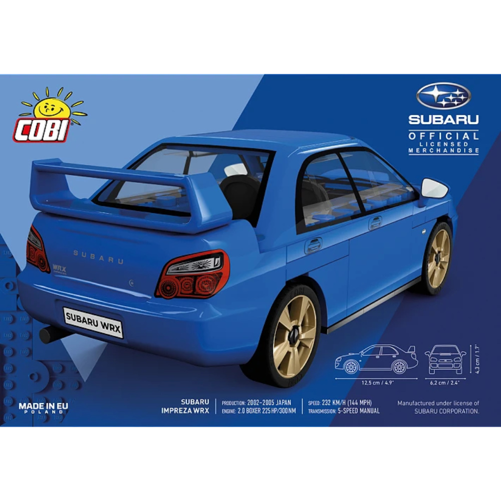 COBI Subaru Impreza WRX Building Set 1:35