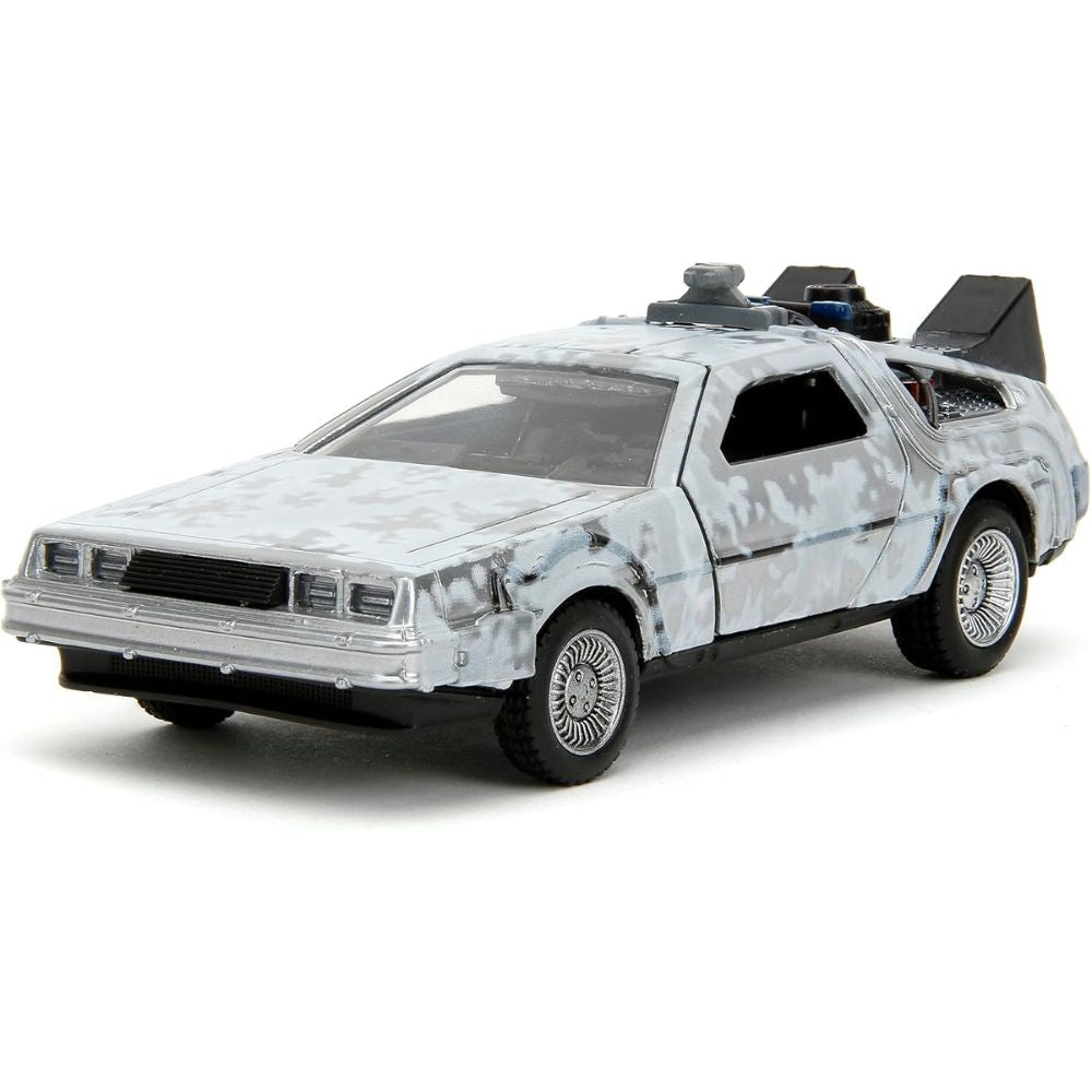 Time Machine Back to the Future Delorian Frost 1:24