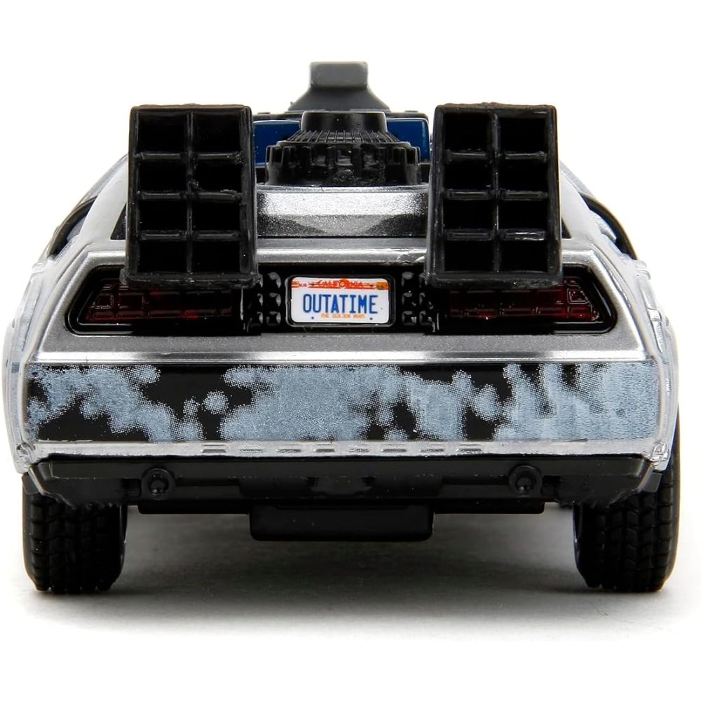 Time Machine Back to the Future Delorian Frost 1:24
