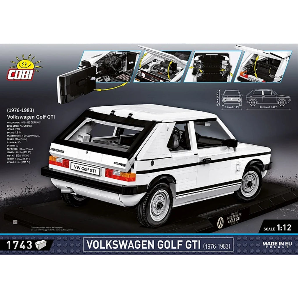 COBI Volkswagen Golf GTI (1976–1983) Executive Edition Building Set 1:12