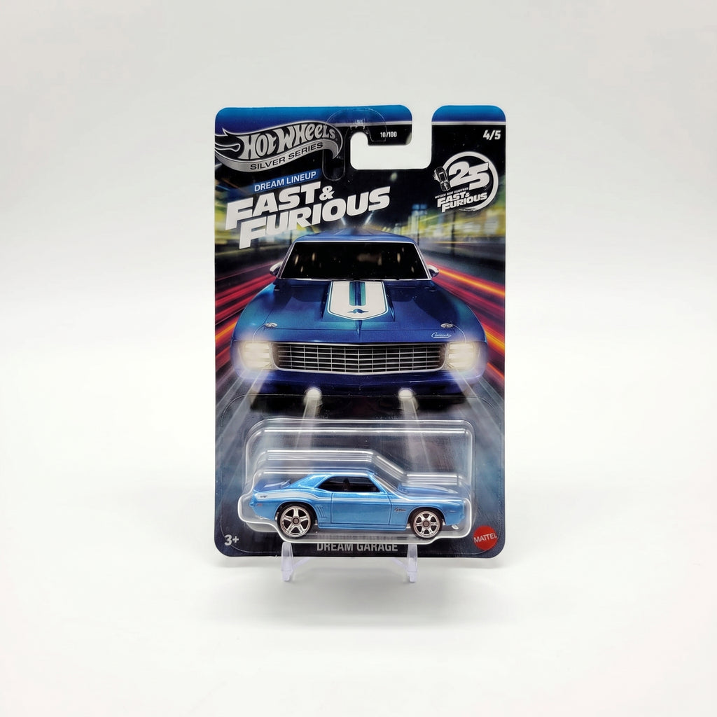 Hot Wheels Fast & Furious 1969 Camaro Silver Series 1:64 Diecast Car