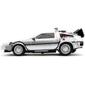 Jada Back to The Future Time Machine Remote Controlled Vehicle 1:16 Scale, Unisex Adult Silver