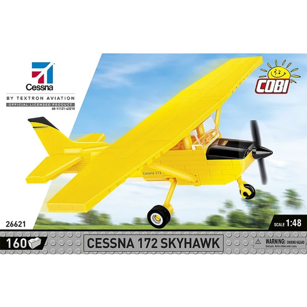 COBI Cessna 172 Skyhawk Yellow Building Set 1:48