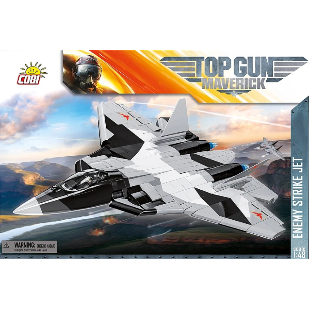 COBI 5921 Top Gun Maverick Enemy Strike Jet 1:48 Building Block Set