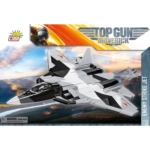 COBI 5921 Top Gun Maverick Enemy Strike Jet 1:48 Building Block Set