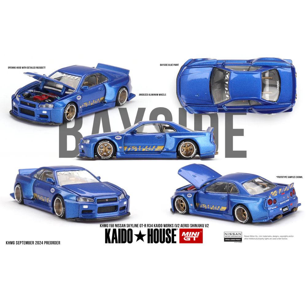 Nissan Skyline GT-R (R34) Kaido Works (V2 Aero) SHINJUKU V2