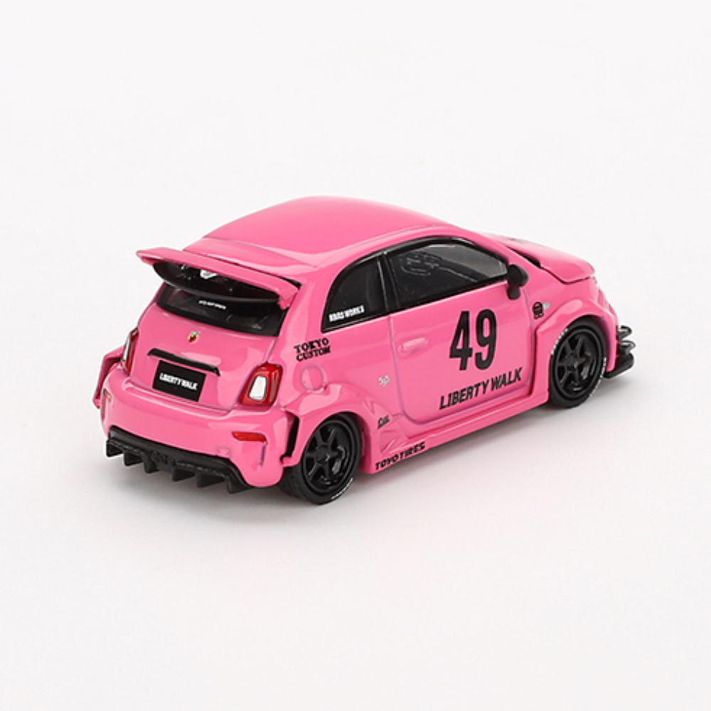 ABARTH 595 LB-WORKS x Abas Works Pink