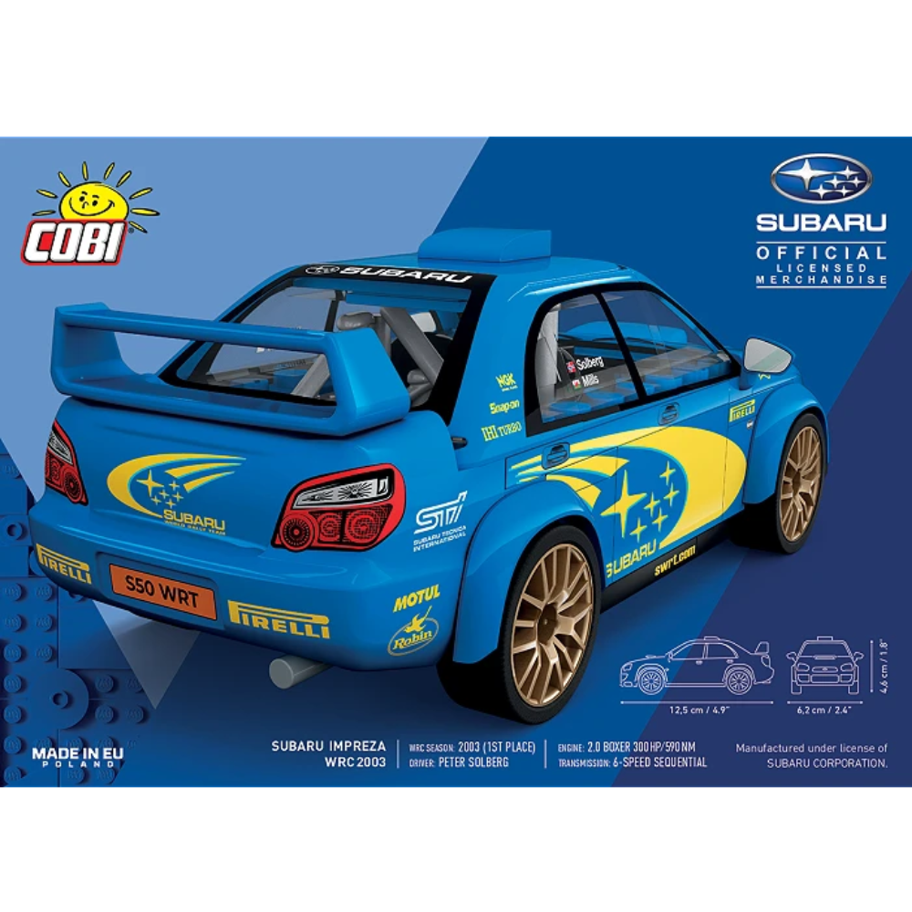 COBI Subaru Impreza WRC 2003 Building Set 1:35