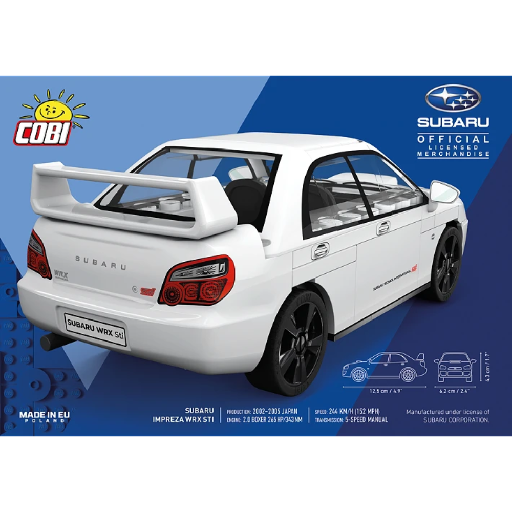 COBI Subaru Impreza WRX STI Building Set 1:35