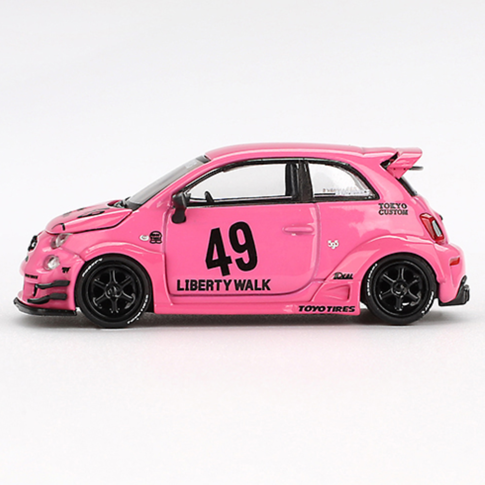 ABARTH 595 LB-WORKS x Abas Works Pink