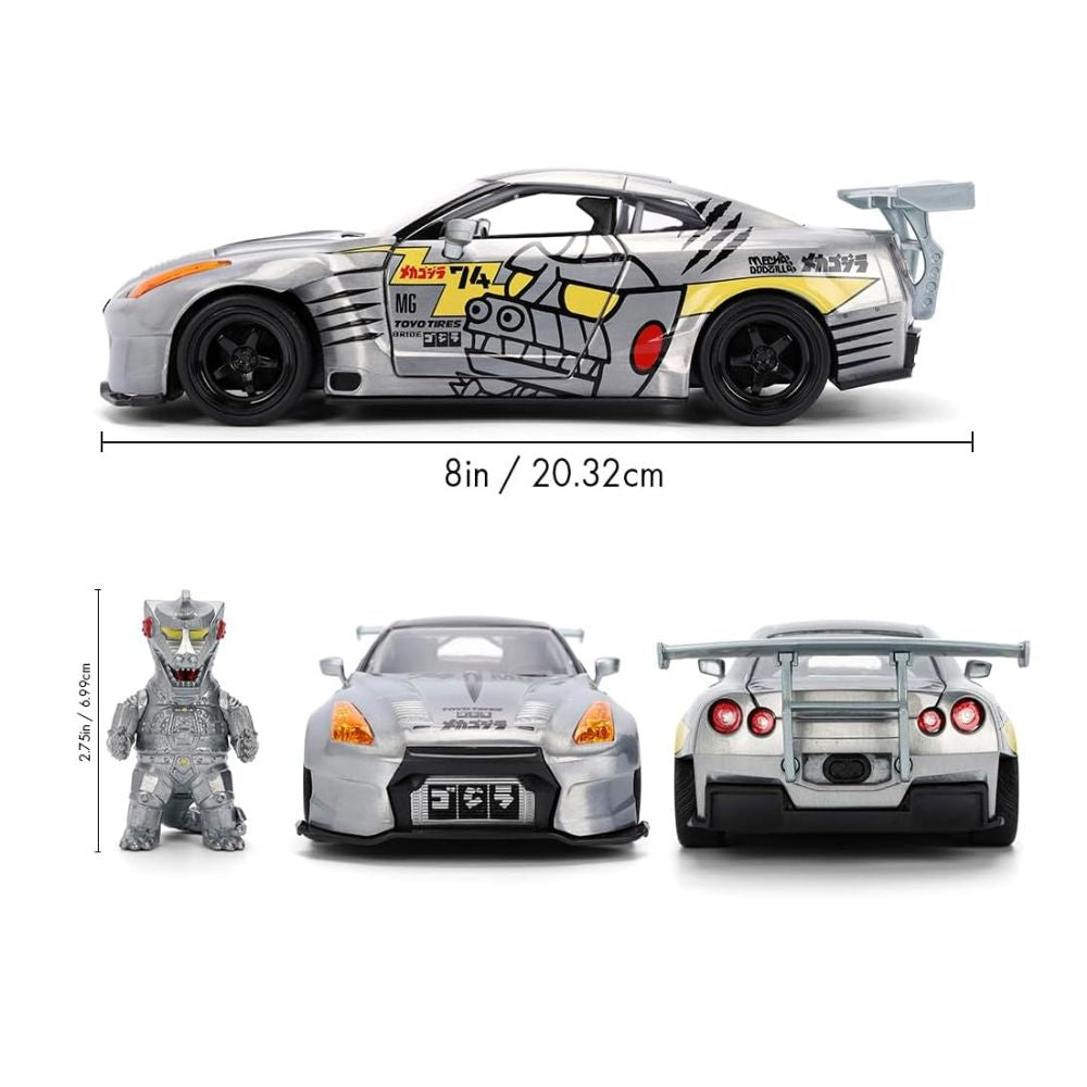 Mechagodzilla 2009 Nissan GT-R 1:24