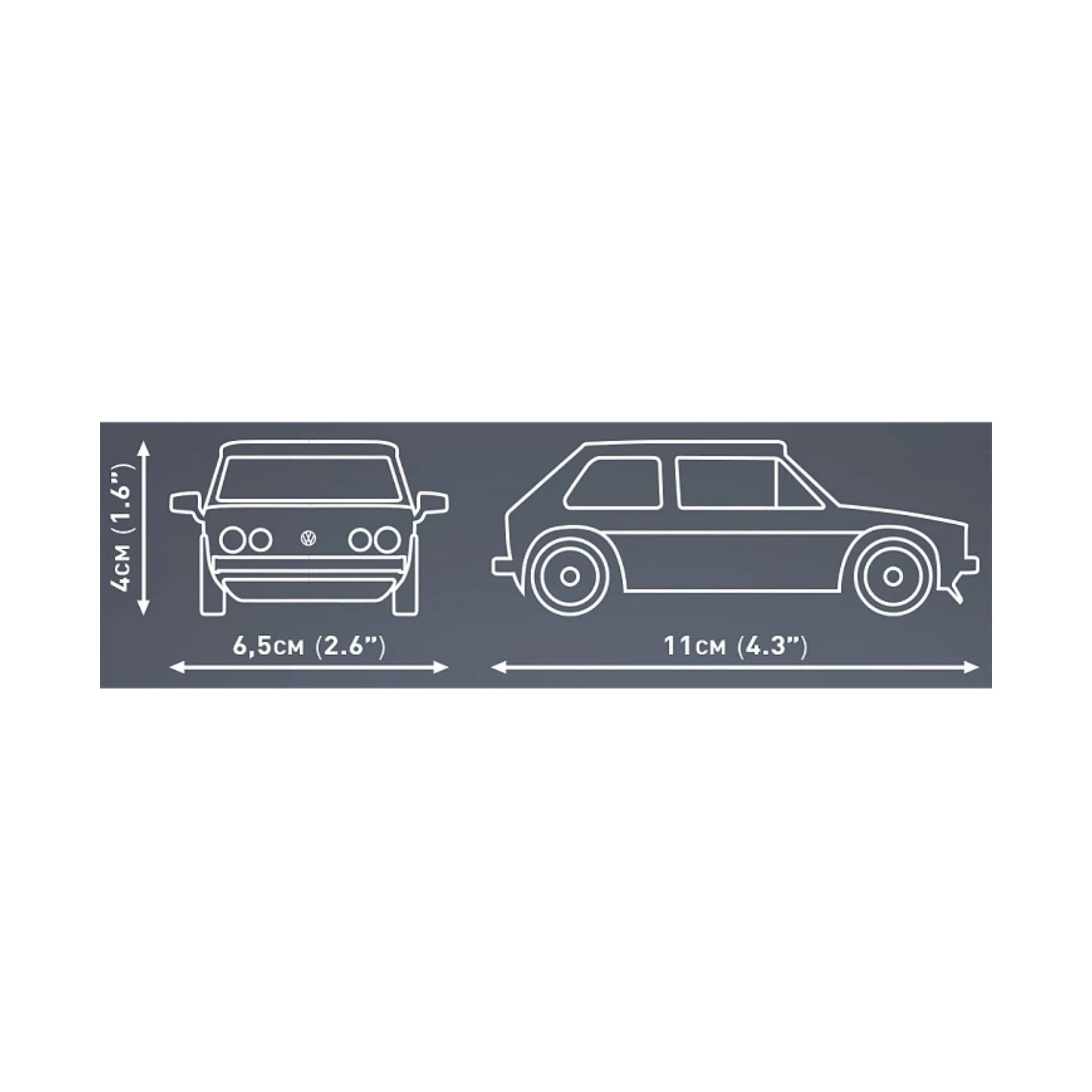 COBI Volkswagen Golf GTI (1976–1983) Building Set 1:35